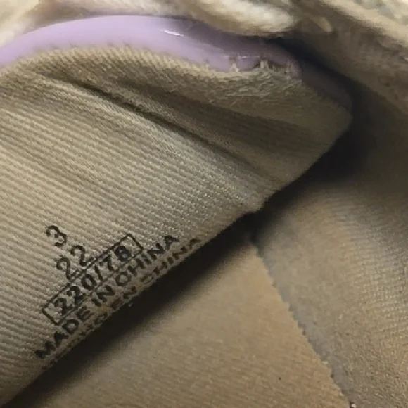 Old Navy Gray and Purple Mesh Sneakers with White Soles - Picture 6 of 8